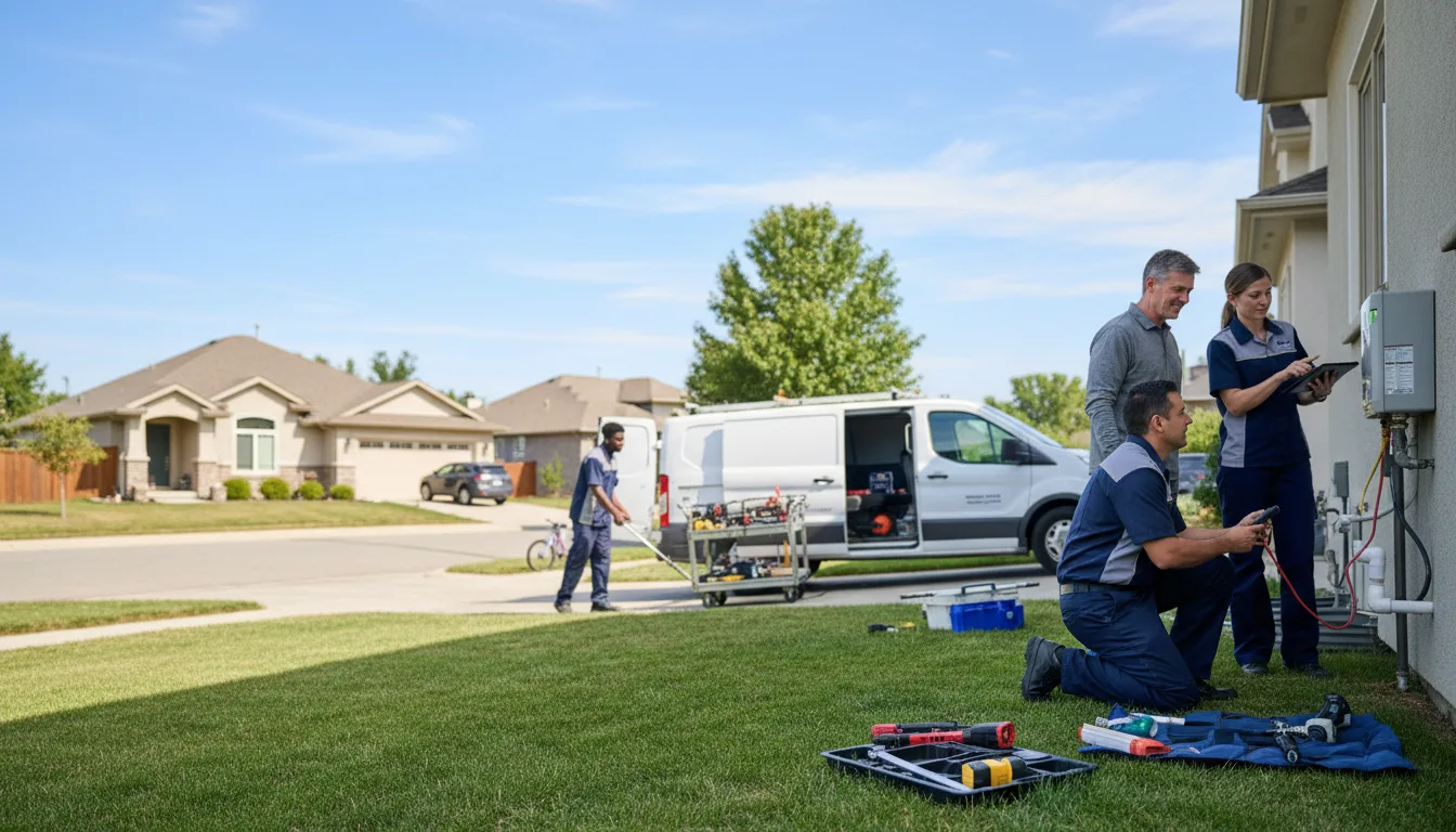 Tankless water heater service in Olema, CA